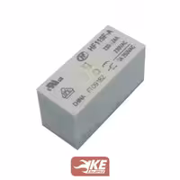 رله کتابی 220VAC تک کنتاکت 12 آمپر هونگفا HF115F-A/230-1Z