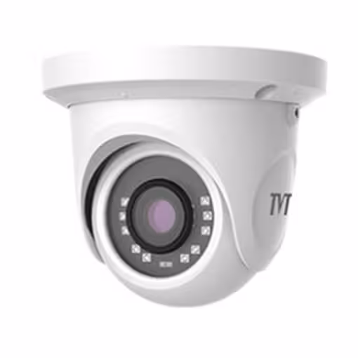 دوربین مداربسته tvt TD-7520AS1رنگ سفید باسیم کدNZK29020