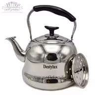 کتری لوله دار استیل دستی لوکس 3 لیتری