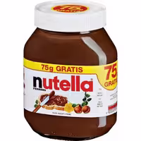 شکلات صبحانه فندقی نوتلا (Nutella)، وزن 825 گرم