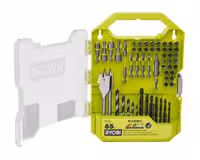 مجموعه مته پیچ گوشتی و ضربه ای درایو 65 تکه A986501 ریوبی