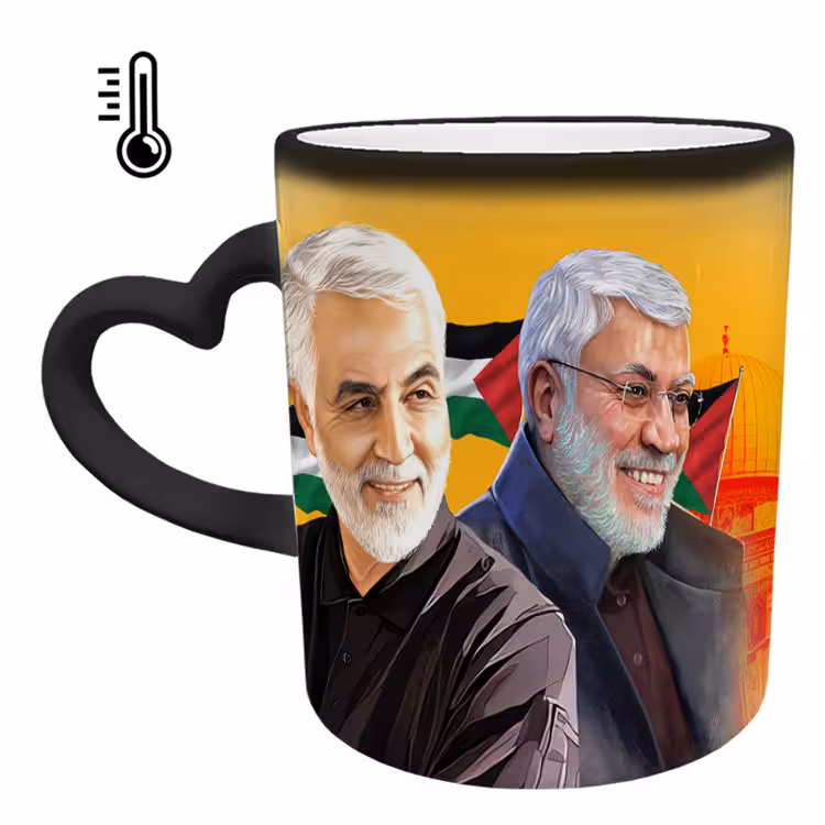 خرید ماگ-لیوان حرارتی  دسته ساده  سردار سلیمانی کد 84