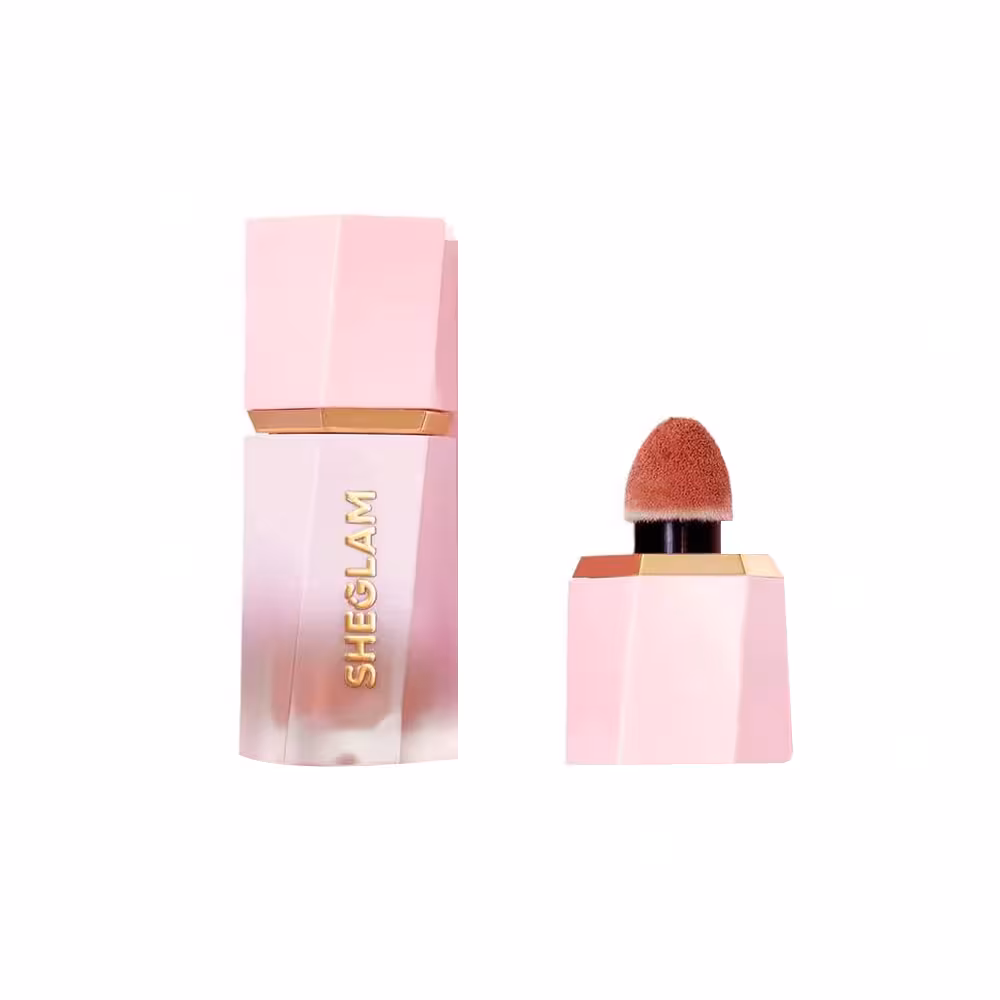 قیمت و خرید رژگونه مایع براق شیگلم مدل Color Bloom رنگ Risky Business - پوست کالا