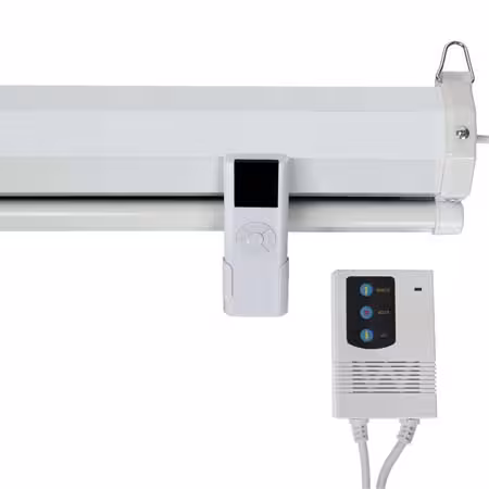 پرده نمایش یا پرده پروژکتور - برقی - 300 × 300 سانتیمتر | معادل 135 اینچ واید - اسکوپ scope