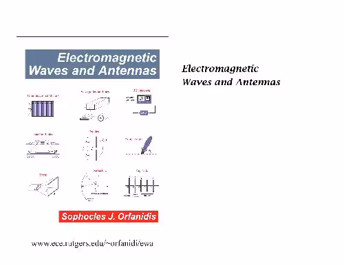 خرید و دانلود نسخه کامل کتاب electromagnetic waves and antennas