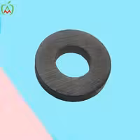 آهنربای واشری (حلقه ای) بسته 100 عددی برند آلما رنگ مشکی