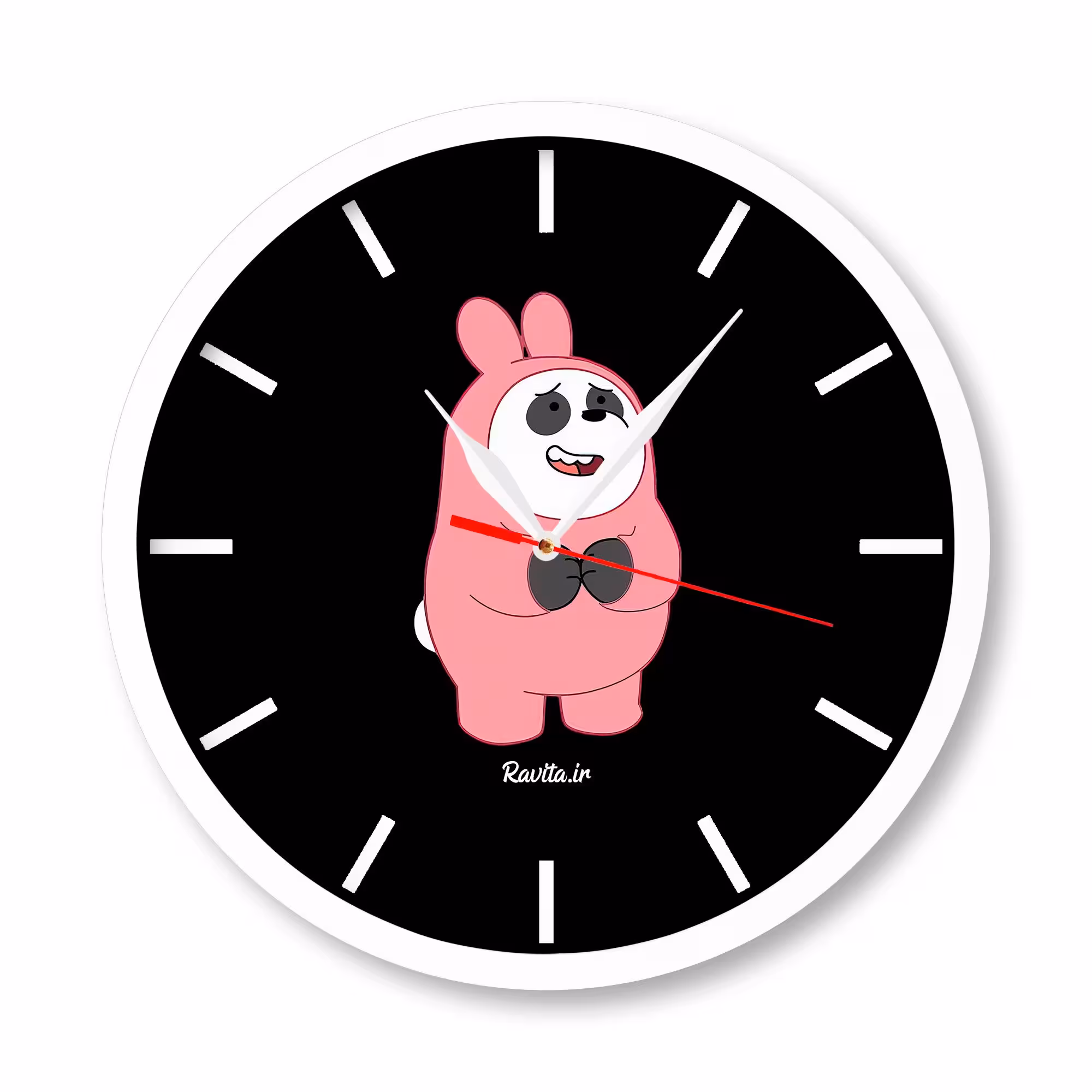 ساعت‌های دیواری راویتا طرح حیوانات فانتزی 3196