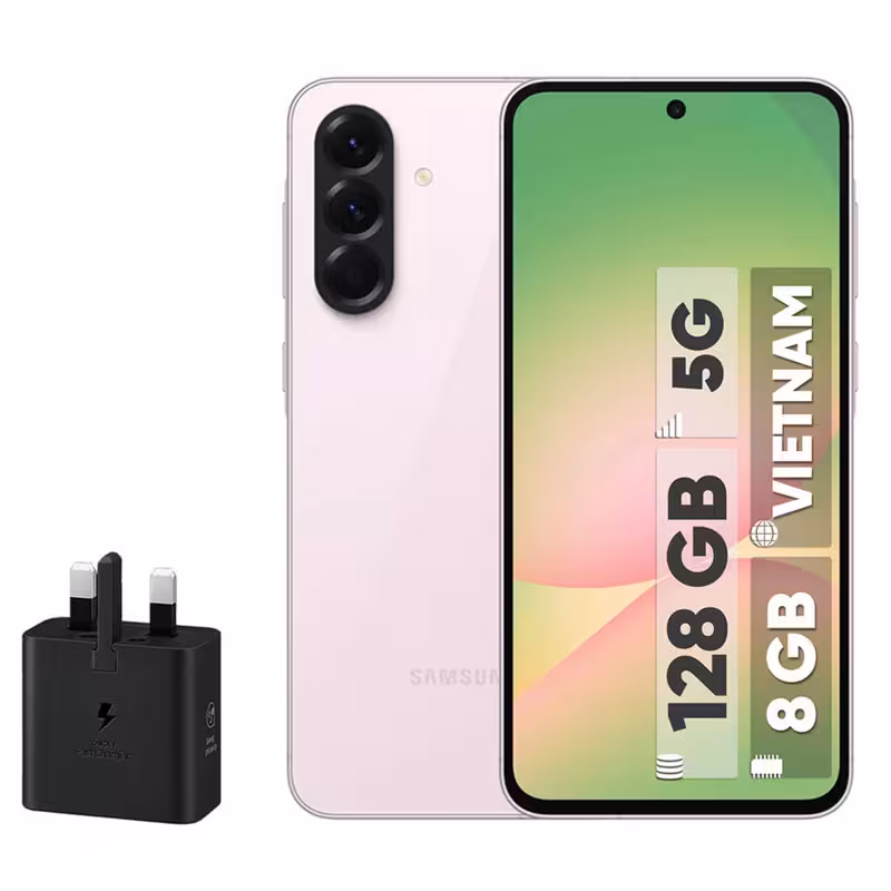 گوشی موبایل سامسونگ مدل Galaxy A56 دو سیم کارت ظرفیت 128 گیگابایت و رم 8 گیگابایت - ویتنام - به همراه شارژر 25 وات سامسونگ