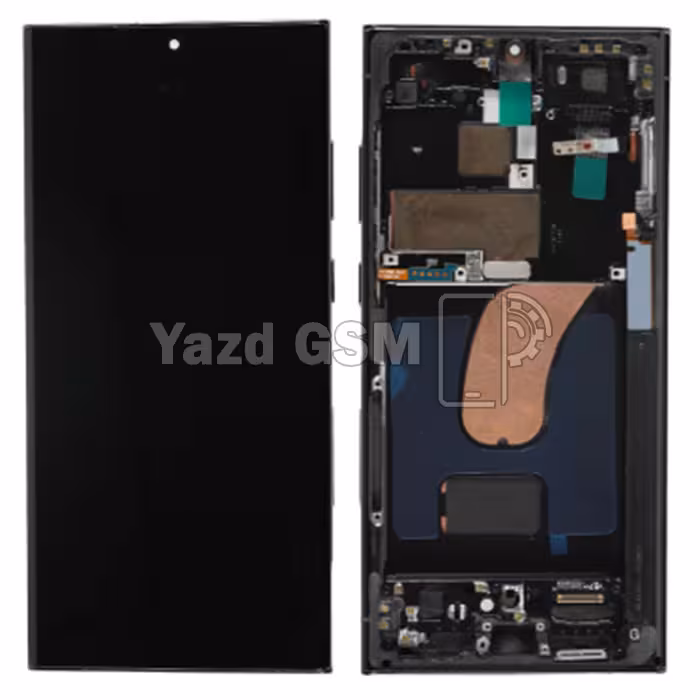 تاچ ال سی دی سامسونگ S24 ULTRA (S928) شرکتی با فریم