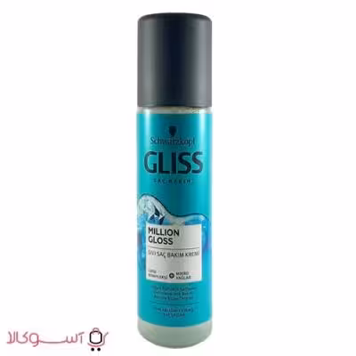 اسپری نرم کننده مو گلیس مدل million gloss حجم 200 میلی لیتر