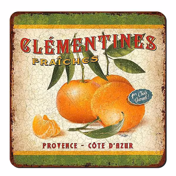 زیر لیوانی طرح نارنگی کد nzl303