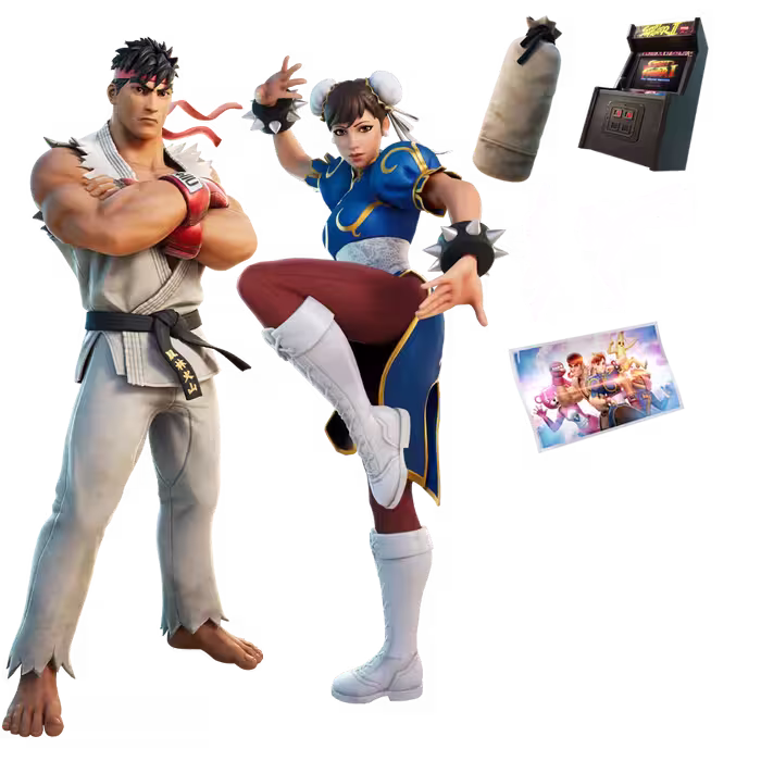 Ryu & Chun-Li Bundle