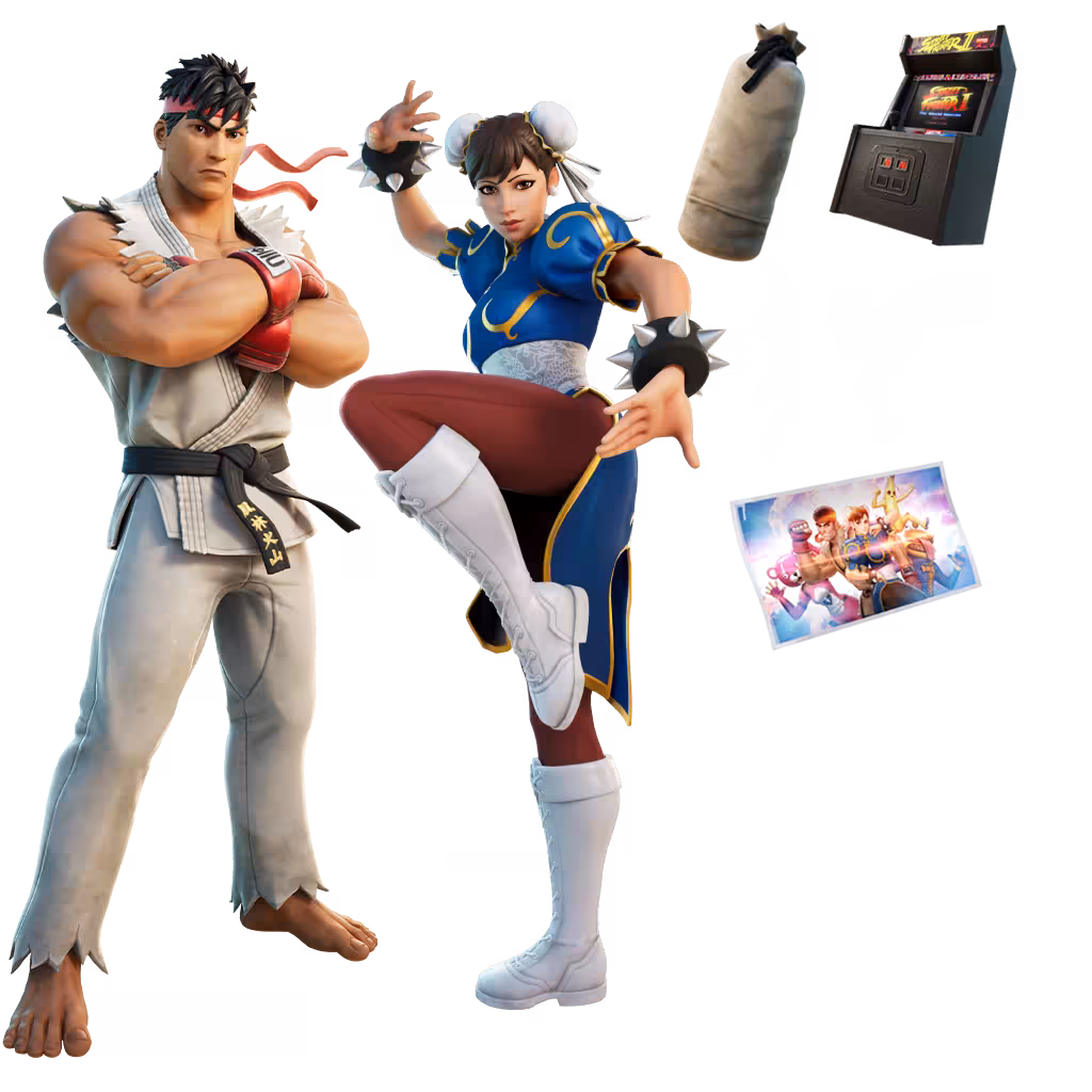 Ryu & Chun-Li Bundle