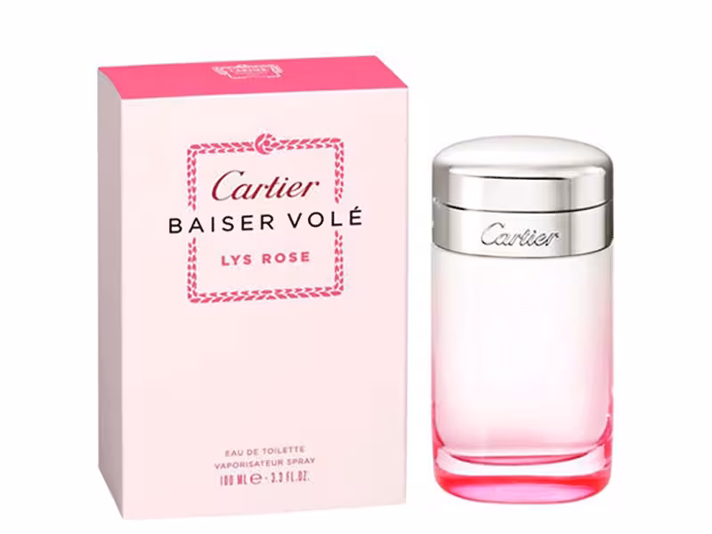 عطر و ادکلن زنانه کارتیر بایسر وله لیز رز Cartier Baiser Vole Lys Rose