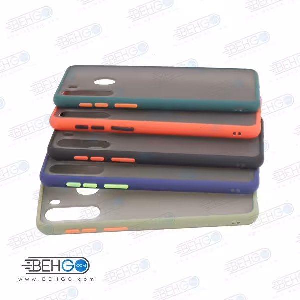 قاب A21 کاور محافظ ا21 گارد مدل پشت مات اصلی دور سیلیکونی گوشی سامسونگ Matte Case For Samsung A21