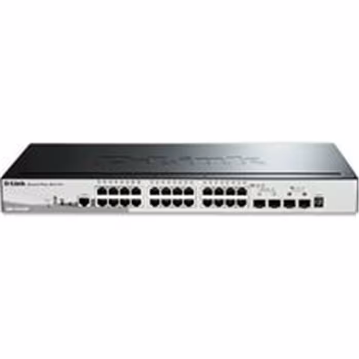 سوئیچ 28 پورت و اسمارت دی لینک دی جی اس 1510 28 پی