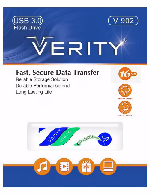 فلش مموری وریتی مدل V902 USB3 ظرفیت 16 گیگابایت