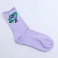 جوراب ساقدار کش انگلیسی طرح دار  20298 کد 35