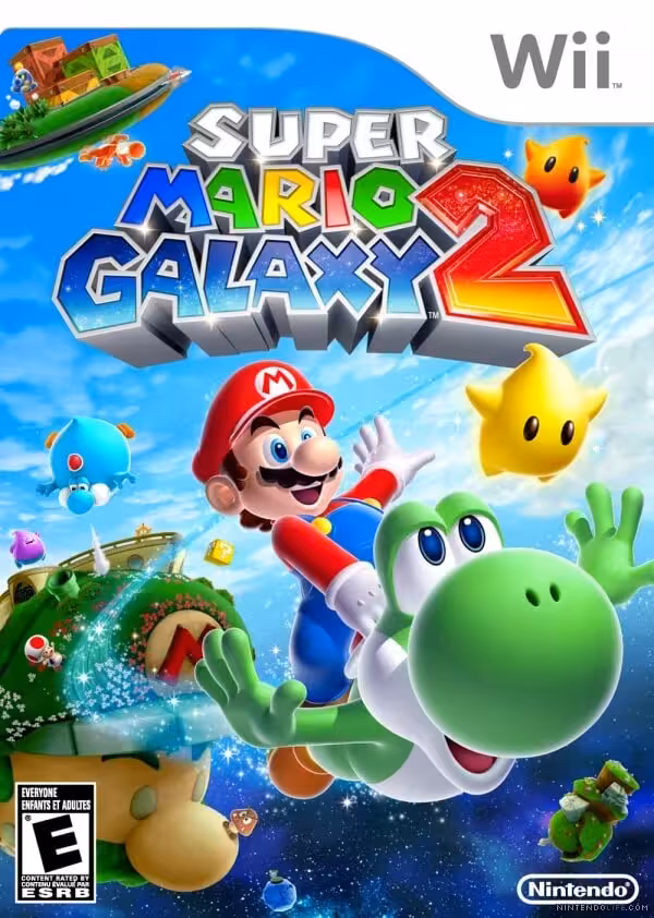بازی نینتندو وی Nintendo Wii  Super Mario Galaxy 2