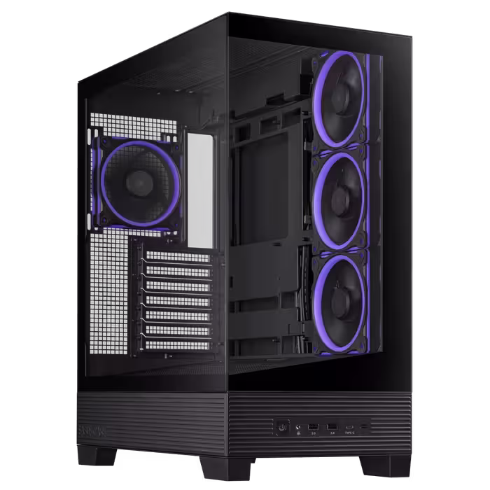 کیس گیمینگ برند ایسوس مدل A31 PLUS با رنگ مشکی
