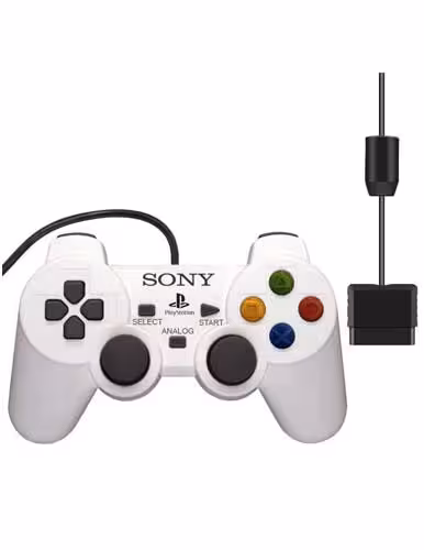 دسته بازی PS2 سفید