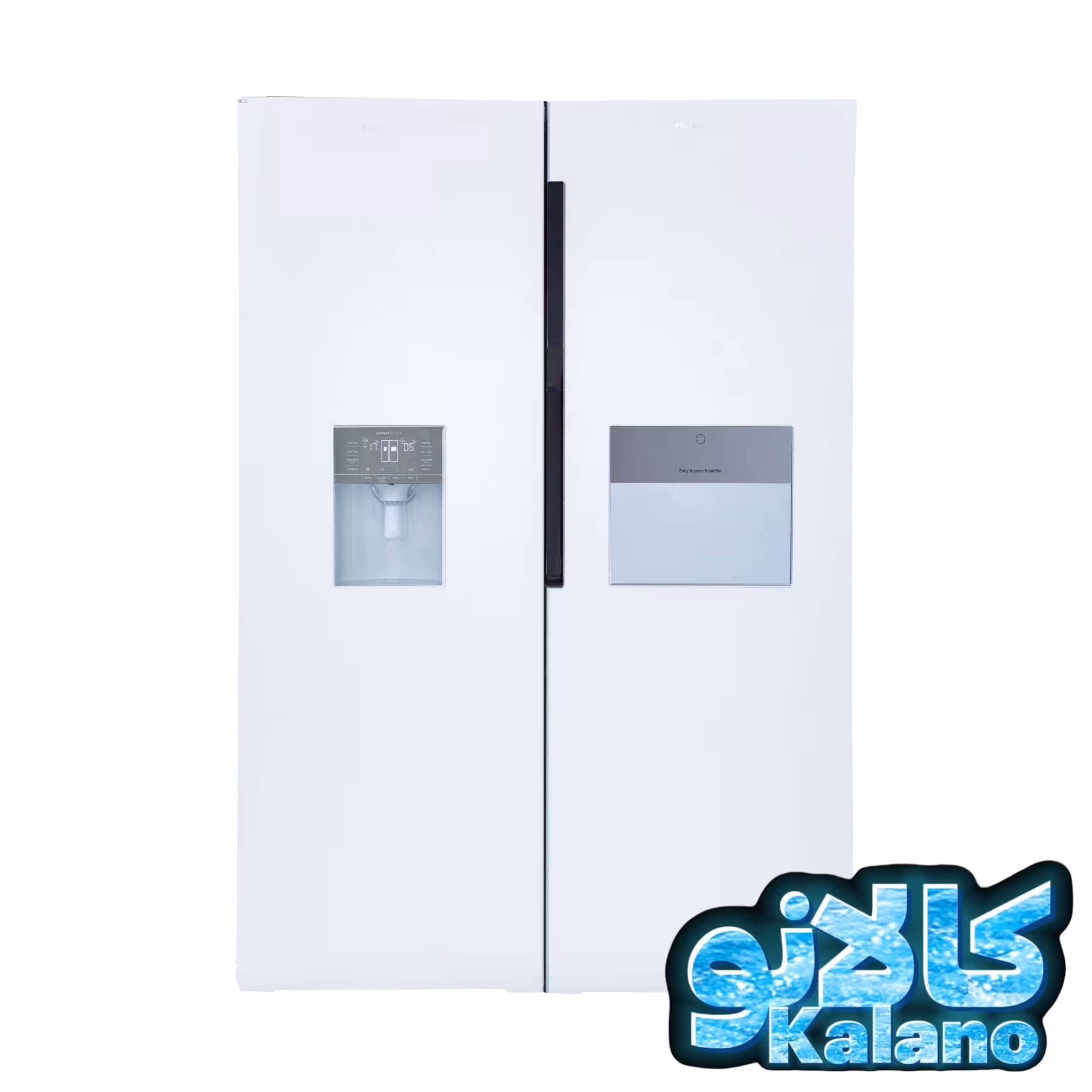 یخچال فریزرهیمالیا نوفرانس 650 هومبار -ابریز ویخساز تمام اتومات سفید متالیک شاین مدل alfa