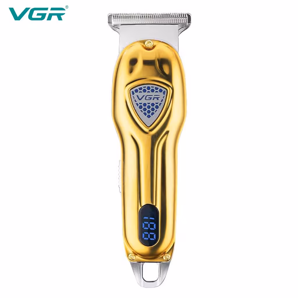 ماشین اصلاح وی جی آر V-902 طلایی ضد آب