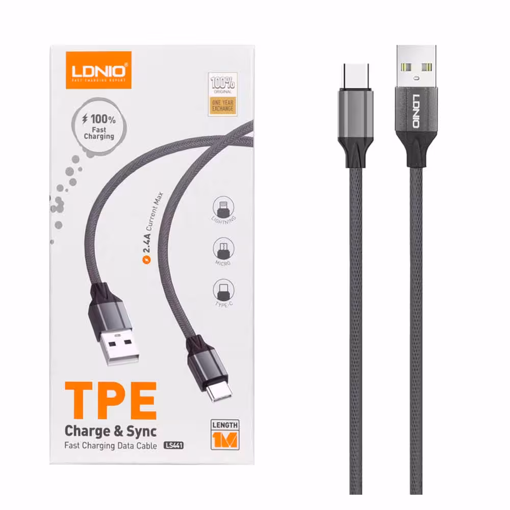 کابل Type-C برند LDNIO مدل LS441