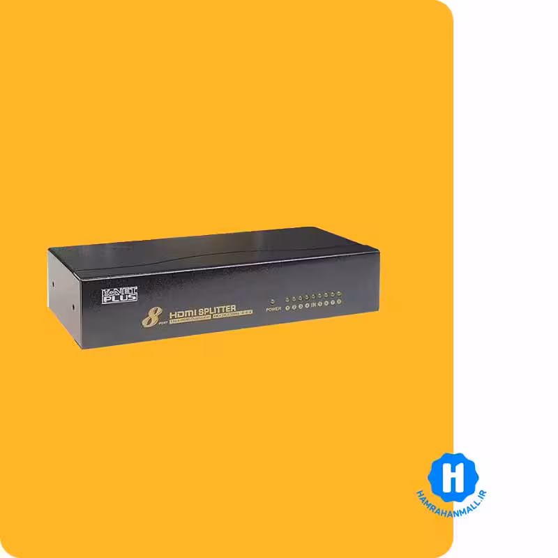 اسپلیتر HDMI هشت پورت کی نت پلاس مدل KP-SPHD1408