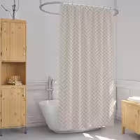 پرده حمام دلفین مدل EV-1620 سایز 180×200سانتی متر