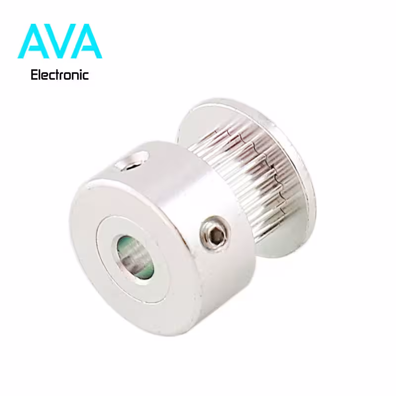 پولی 20 دندانه GT2 مخصوص پرینتر سه بعدی شفت 8 میلیمتری