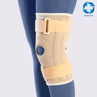 زانوبند نئوپرن چهار فنره قابل تنظیم طب و صنعت 41500