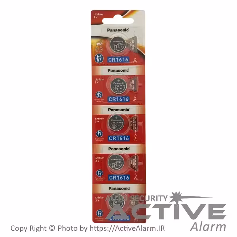 قیمت باطری سکه‌ای پاناسونیک مدل CR1616 لیتیوم 3 ولت