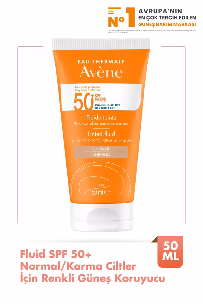 کرم ضد آفتابAveneاورجینالSPF 50  با بافت سبک - 11666