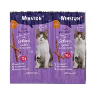 تشویقی مدادی گربه بالغ طعم مرغ و جگر برند winston وینستون 10 عددی