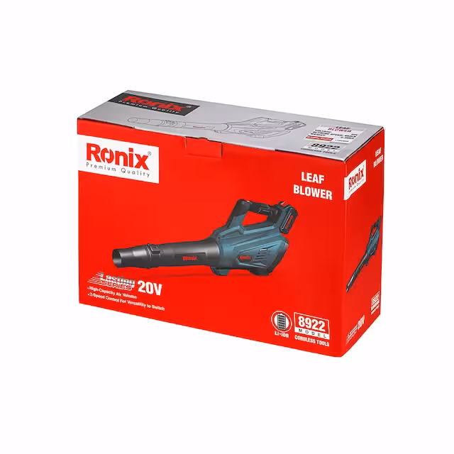 خزان روب شارژی 20 ولت رونیکس مدل 8922