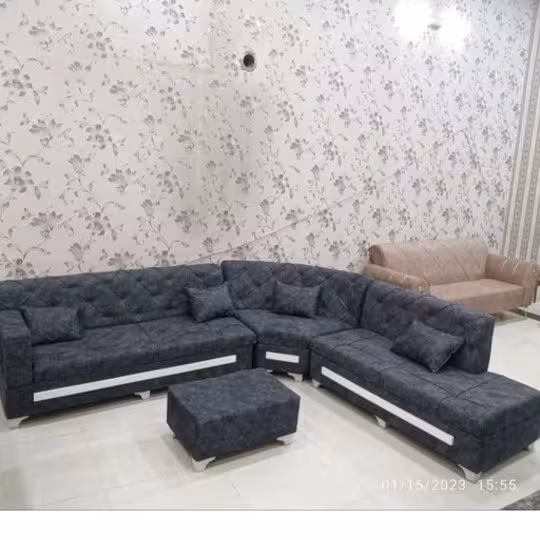 مبلمان مبل راحتی ال کنج لوتوس 