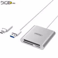 کارت ریدر حافظه چندکاره USB3.0 با رابط TYPE-C (مارک UNITEK)