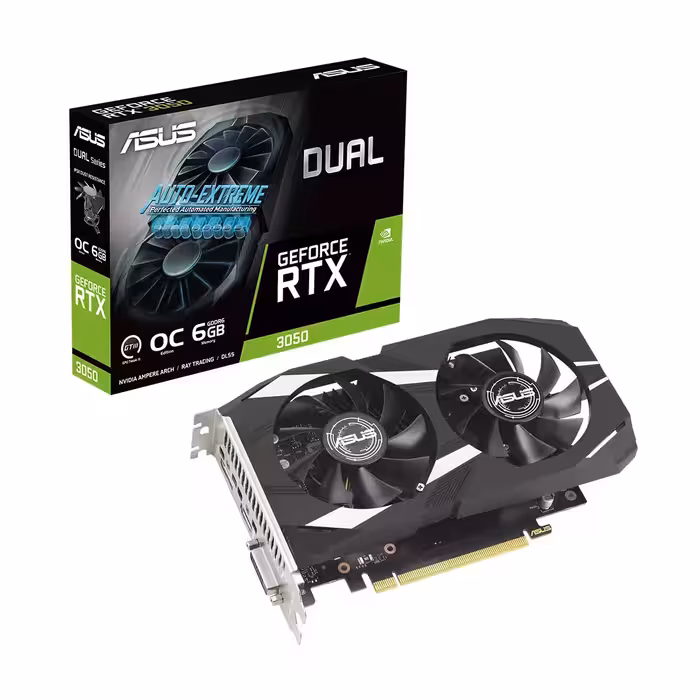 قیمت و خرید کارت گرافیک ایسوس مدل Dual Geforce RTX 3050 OC 6GB