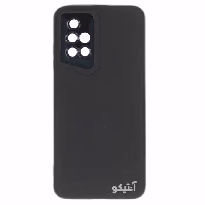 قاب Xiaomi Redmi10 / Redmi10 Prim مدل ژله ای طرح Porsche Design محافظ لنزدار – رنگ مشکی