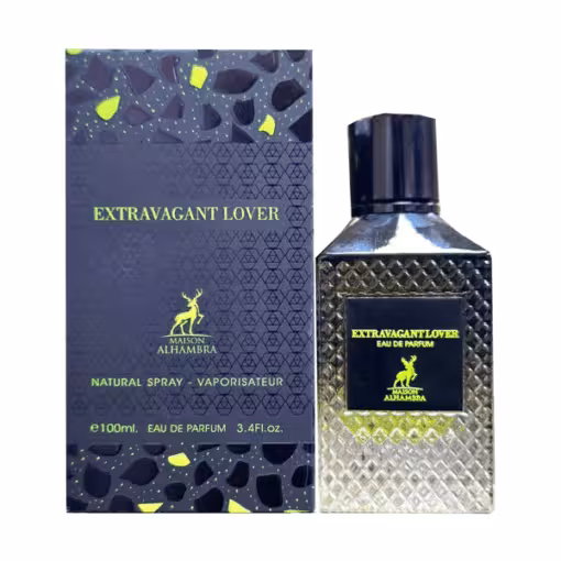 ادکلن الحمبرا مدل اکستراوگنت لاور رایحه والنتینو یومو بورن این روما گرین استراواگانزا