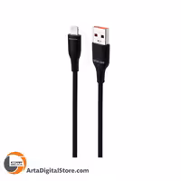 کابل لایتنینگ Green Lion GNPVCUSALGBK 12W Lightning Cable Black طول 1m