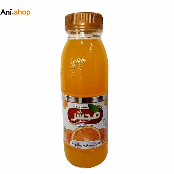 نوشیدنی پرتقالی بدون گاز محشر 3عددی