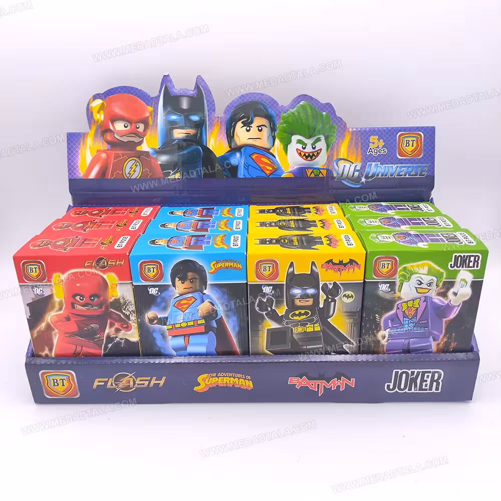 لگو BT-9005 (بتمن – جوکر – سوپرمن – فلش)