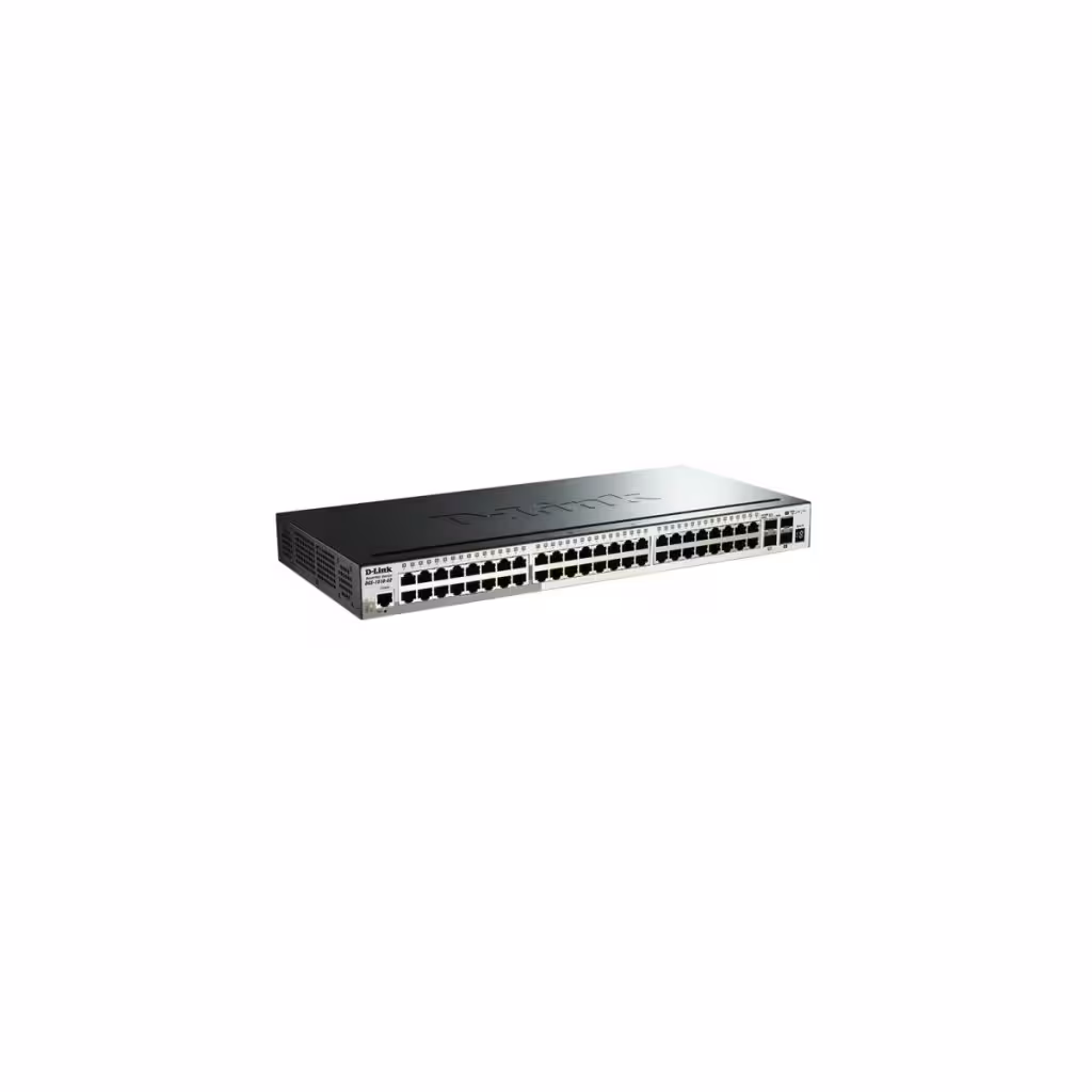 قیمت و خرید سوییچ شبکه 48 پورت 4 پورت SFP دی لینک مدل DGS-1510-52 | نت ران