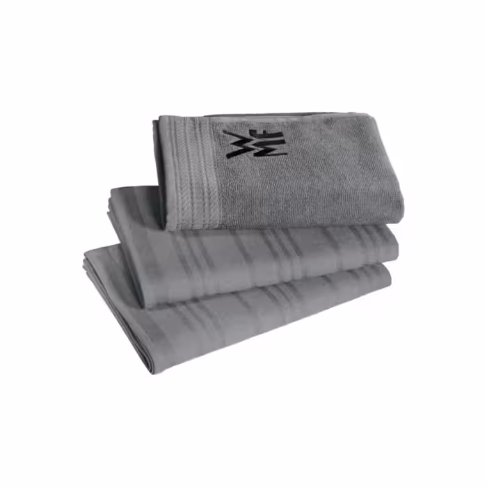 ست 3 عددی حوله آشپزخانه WMF (دبلیو ام اف) | جنس میکروفایبر با جذب بالا | طراحی مدرن | مقاوم در برابر شستشوی مکرر