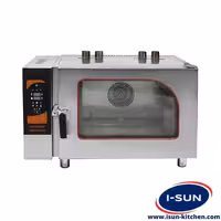 فر کانوکشن گازی حرارت غیر مستقیم خشک 6 دیس - فروشگاه آیسان