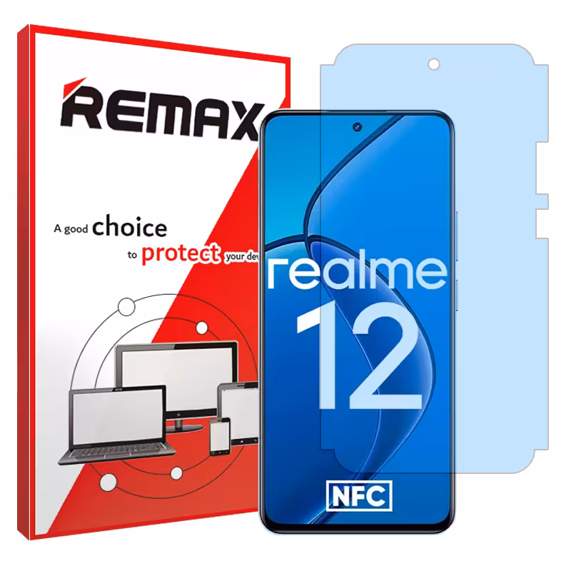 گلس ریلمی Realme 12 5G مدل آنتی بلو برند ریمکس کد M