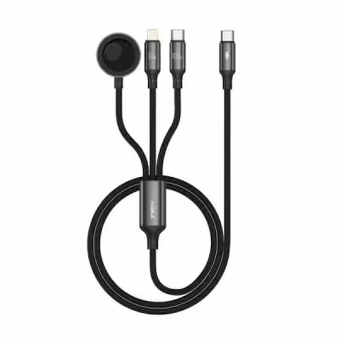 کابل تبدیل USB-C به لایتنینگ هیسکا مدل LX-31 طول 1.2 متر