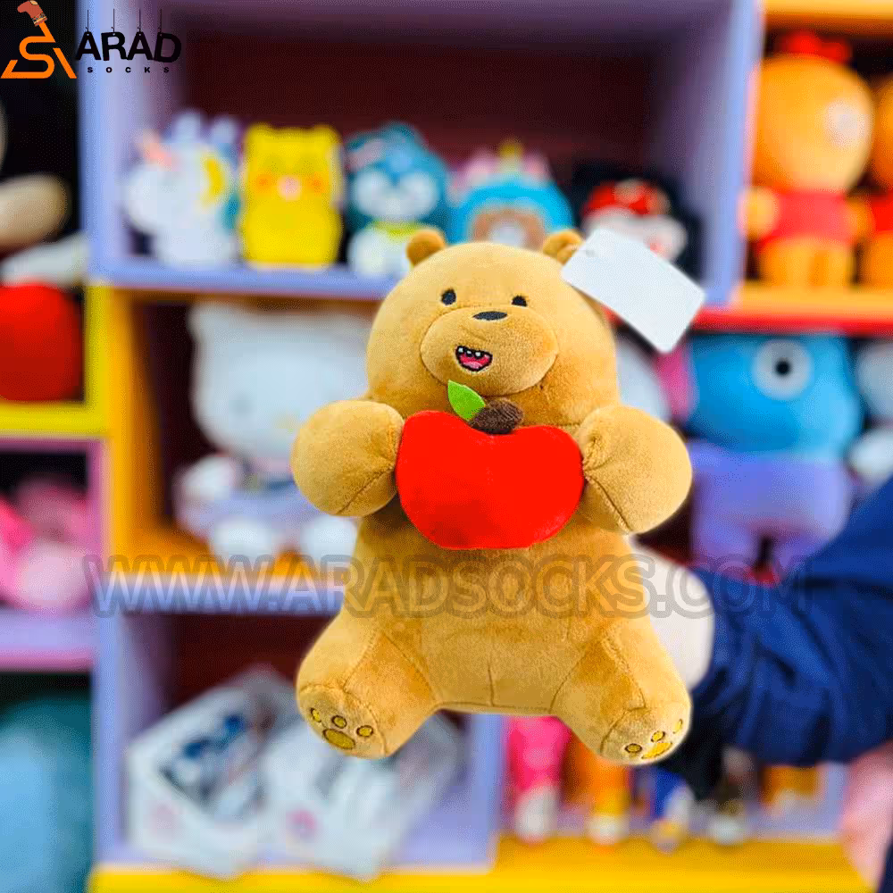 عروسک خرس های کله فندقی میوه به دست